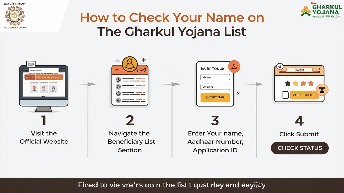 How to Check Your Name on Gharkul Yojana List